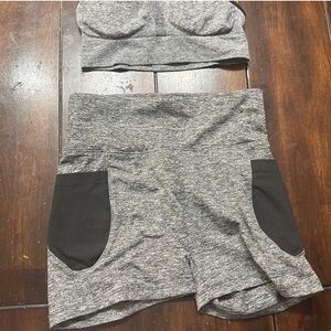 Work out set never worn size small